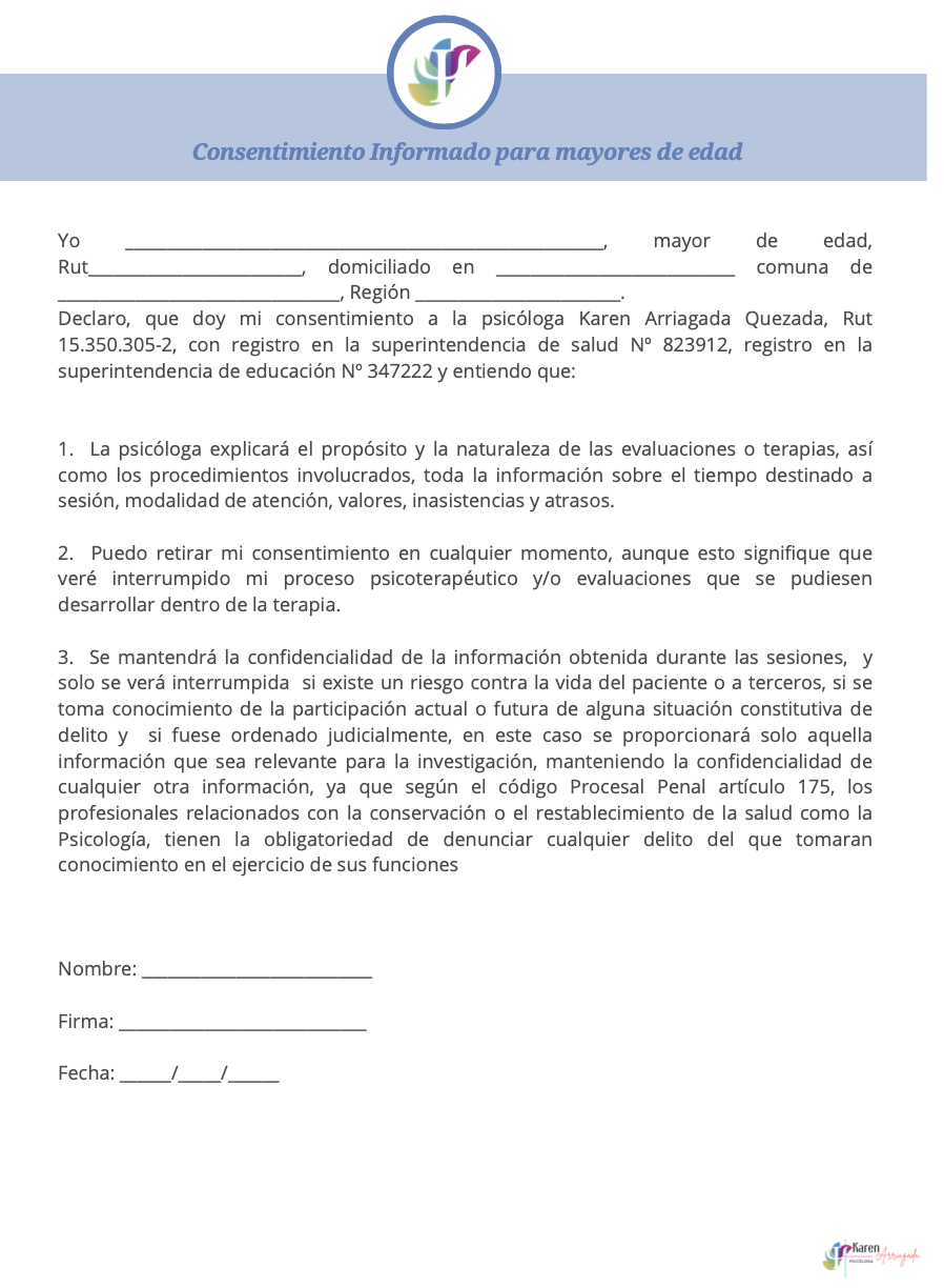 ¿Qué es y porqué es importante el Consentimiento Informado?